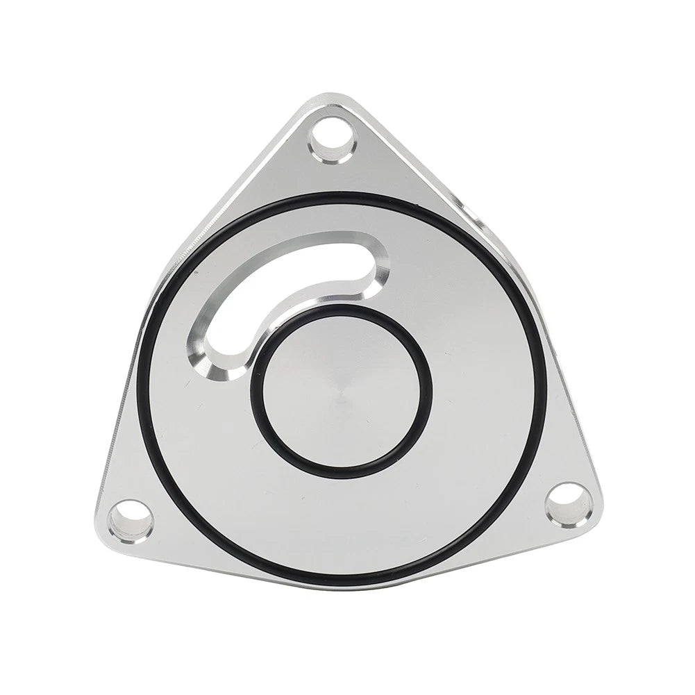 Turbo Drain Valve BOV Plate Spacer for Honda Civic (2015–2021) Silver