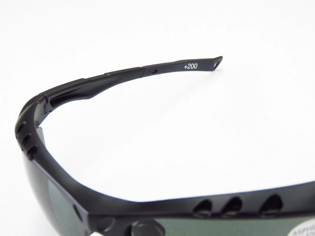 Polarized Bifocal Sunglasses with TR90 Frame +2.0 Magnification