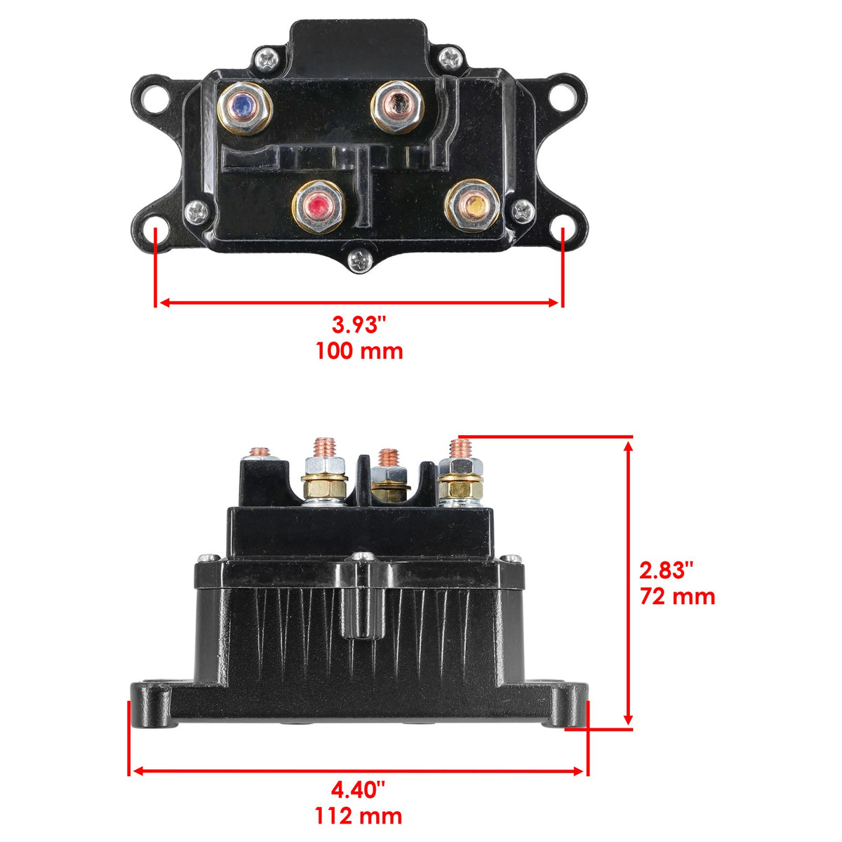 Winch Solenoid Switch Replacement for Can Am Outlander 650 6x6 EFI (2015)
