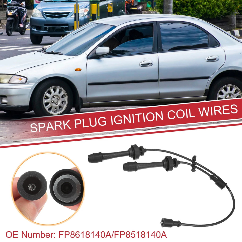 Spark Plug Wire Set Ignition Coil Cable for Mazda 2.0L L4 (2001–2003)