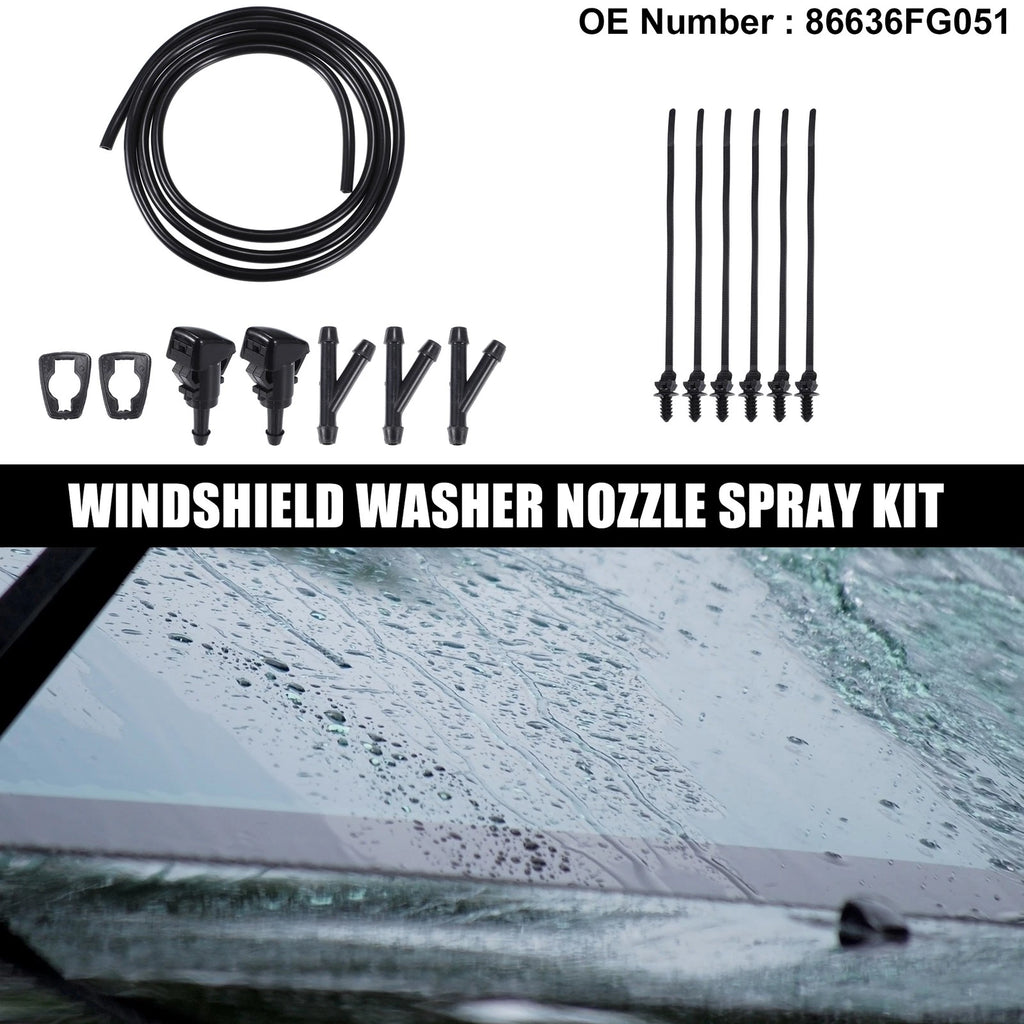 Windshield Washer Water Nozzle Replacement for Subaru Impreza (2005–2021)