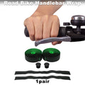 Bicycle Handlebar Tape Non-Slip Grip Tape for Green 1 Pair
