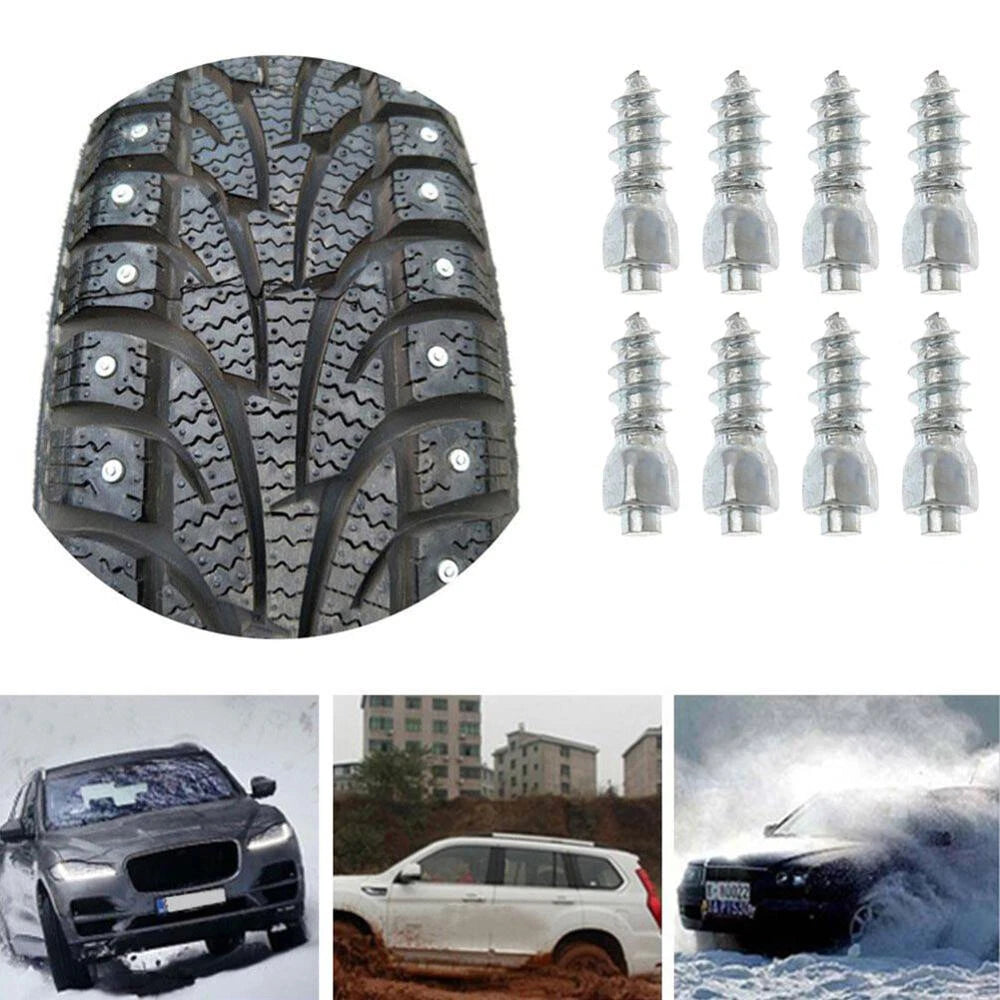 300Pcs 4x12mm Metal Tire Studs for Motorcycle