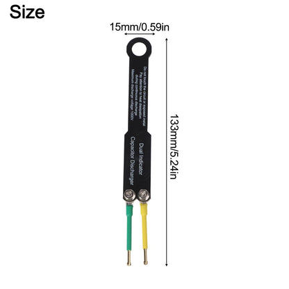 Capacitor Discharge Pen with LED Indicators for Maintenance