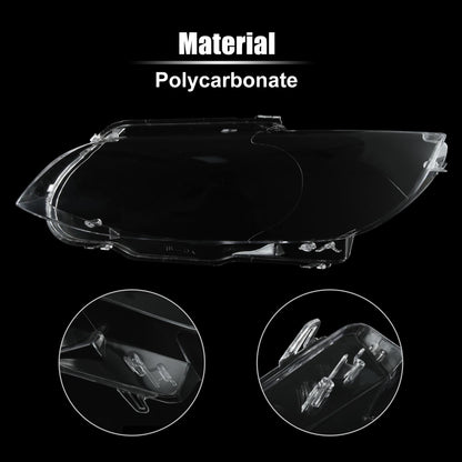 Headlight Lens Cover Front Pair for BMW M3 (2008–2013)