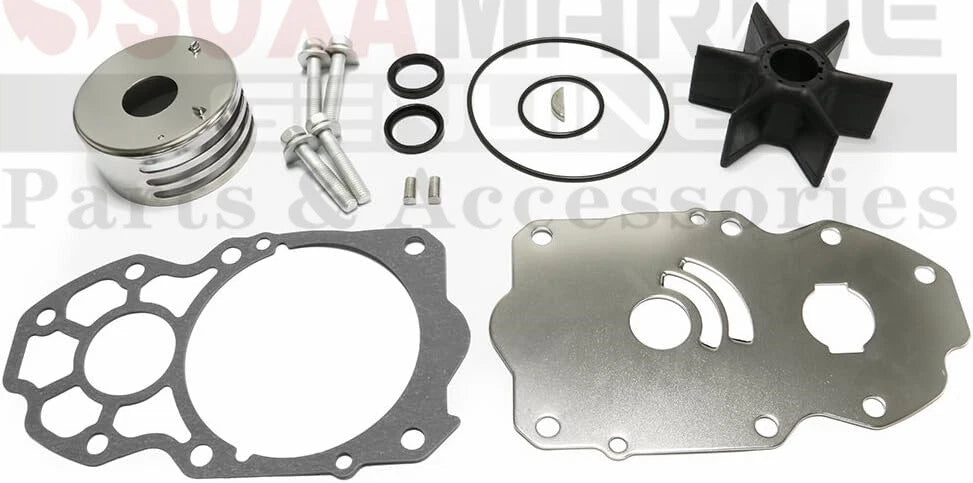 Water Pump Rebuild Kit for Yamaha V6 225 250 300 HP 4.2L (2000–2023) 6CE-W0078