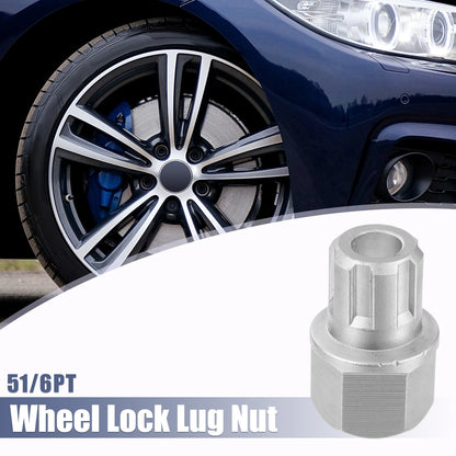 Anti Theft Wheel Lock Key for Lug Nut Removal for VW and Audi (1980–2024)