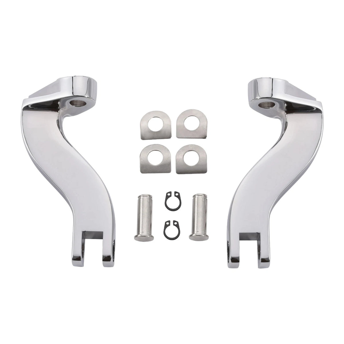 Chrome Rear Footpeg Mount for Harley Touring Electra Street Glide (1993–2025)