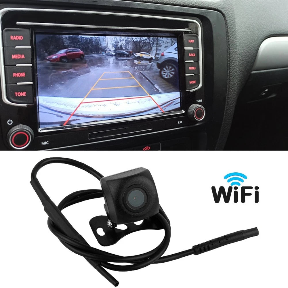 Wireless WIFI Car Camera for Universal Use (IP67 Waterproof, 150° Angle)