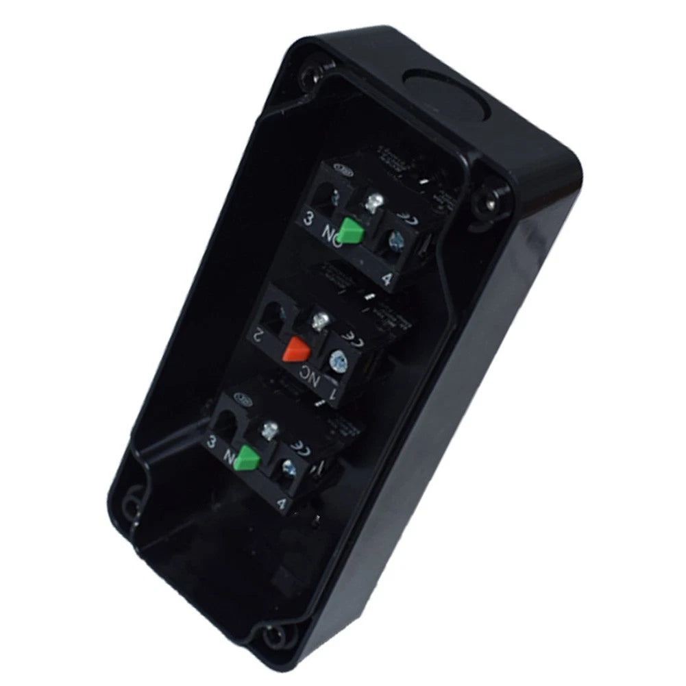 Push Button Switch Enclosure 3 Hole for Various Applications (IP40)