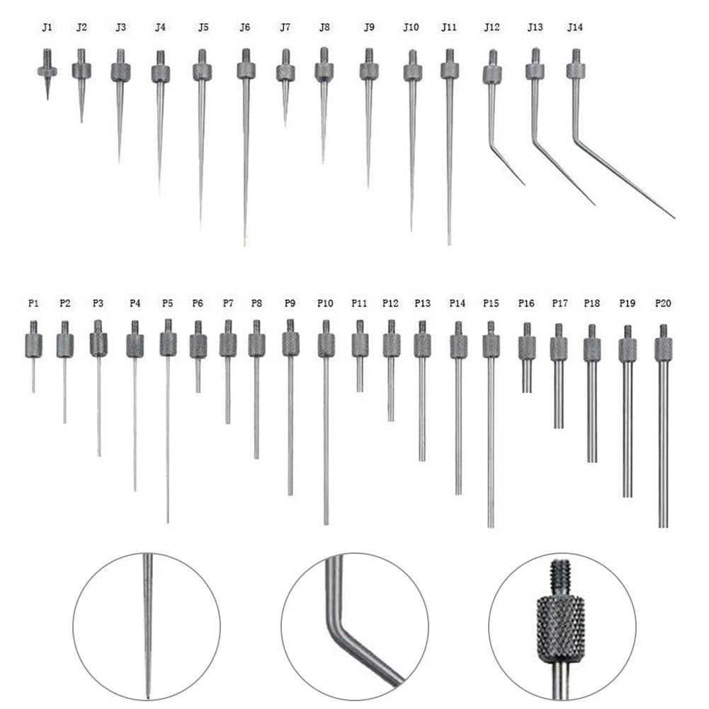 Stylus Lever Fixed Rod Measuring Tool for Automotive Applications