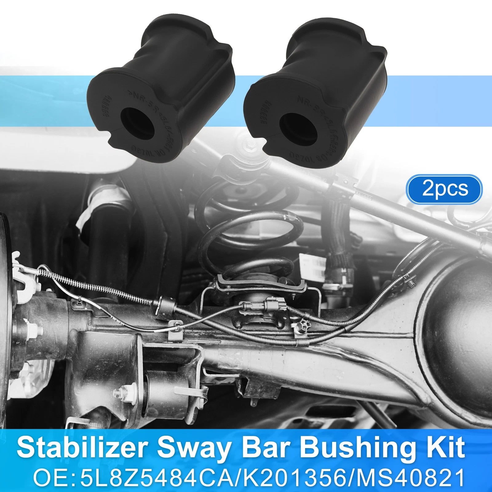 2X Front Side Stabilizer Sway Bar Bushing Kit 5L8Z5484CA for Ford Escape (2005–2007)