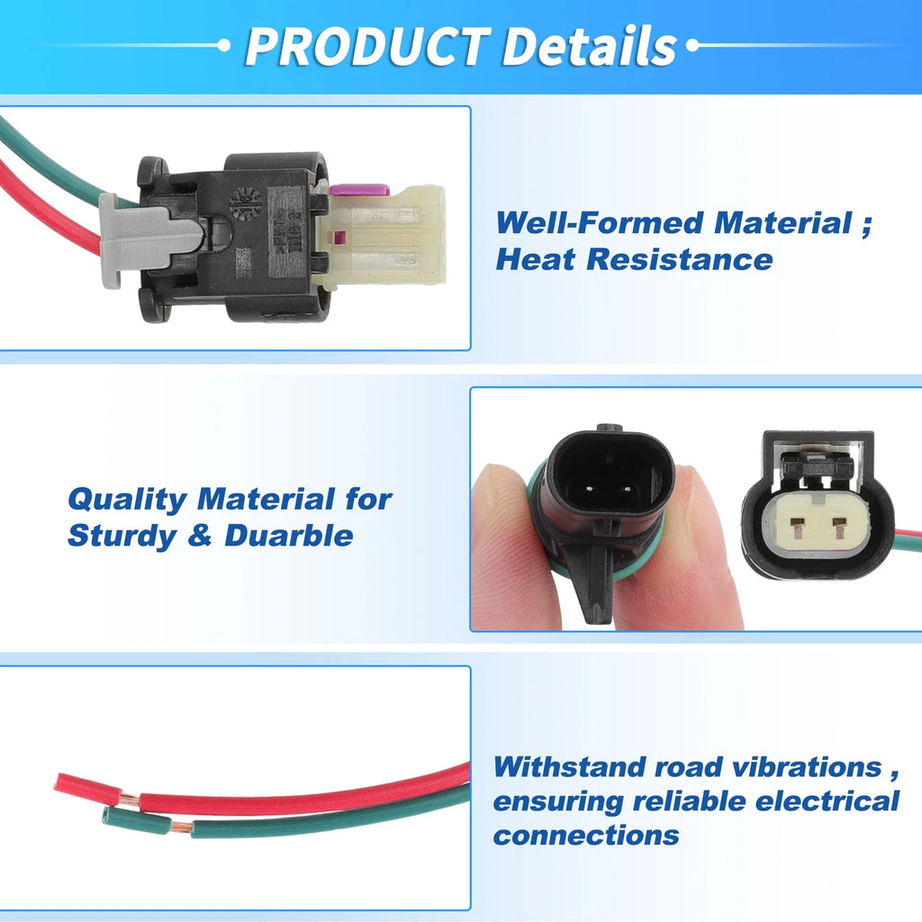 Ambient Air Temperature Sensor with Connector Pigtail Plug for