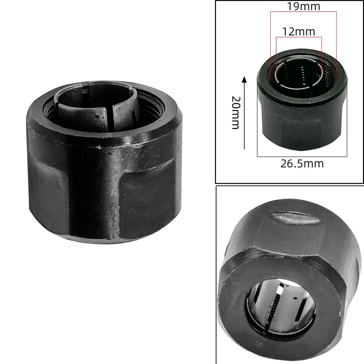 M20 Collet Chuck Adapter for Engraving Router Machine (Trimming Tools)