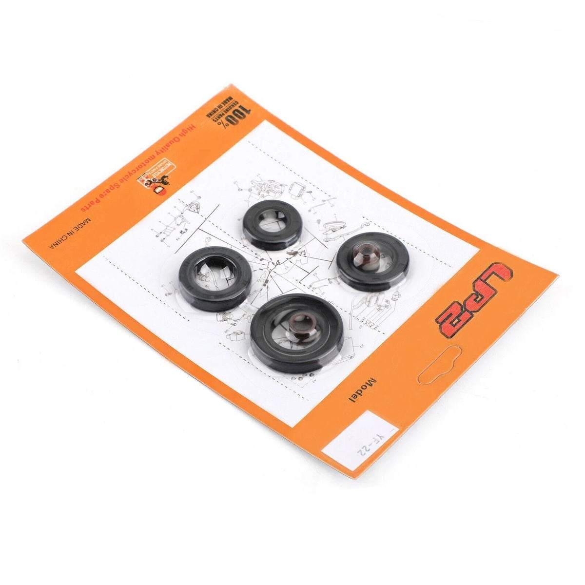Complete Engine Oil Seal Crankcase Kit for Honda XR100 (1981–2003)