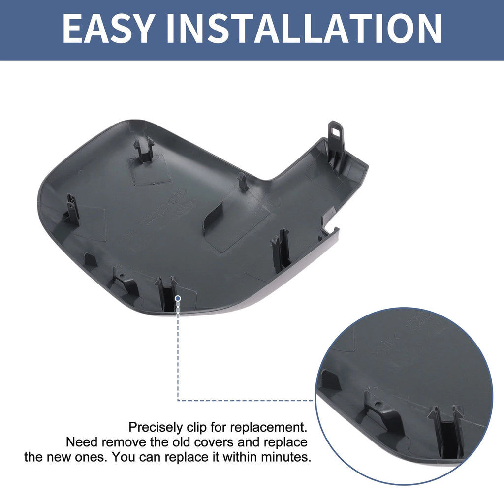 Left Passenger Side Mirror Cover Cap for Citroen Berlingo (2008–2012)