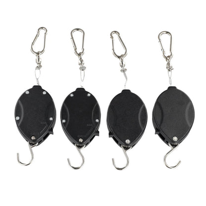 Set of 4 Adjustable Flower Hanger Hooks for Gardening