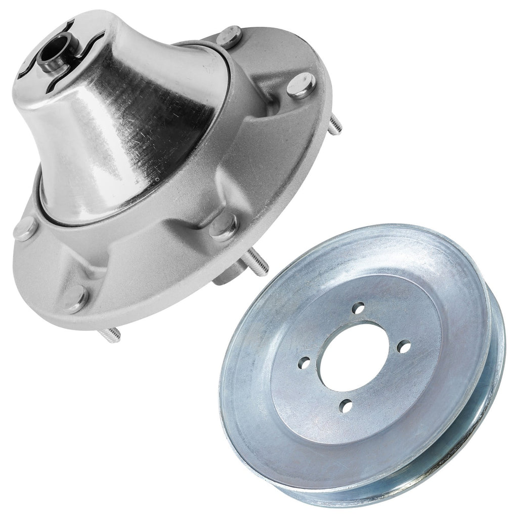 Deck Spindle with Pulley Heavy Duty for John Deere Z820A Z830A (2017–2020)