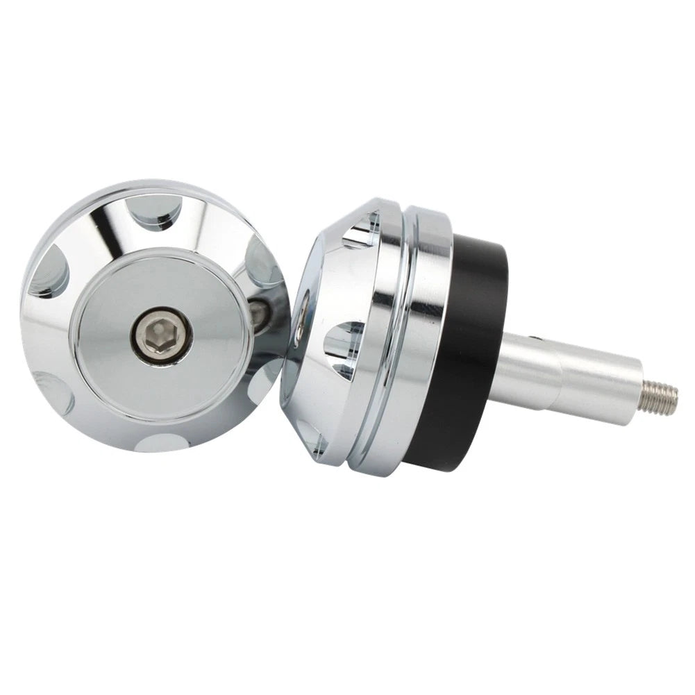 Silver Front Axle Caps Nut Covers for BMW RnineT (2017–2022)