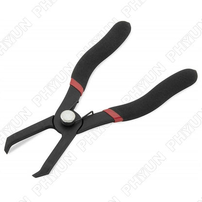 30° Push Retainer Pin Pliers for Universal Use (Plastic Poly Rivet)
