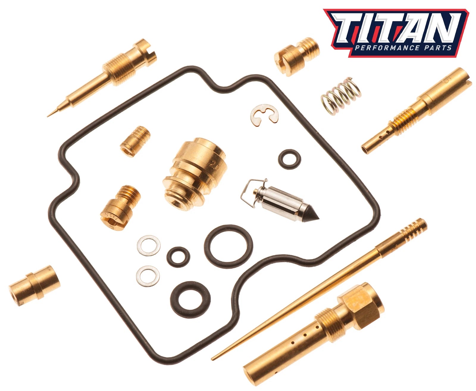 Carburetor Rebuild Repair Kit for Yamaha Kodiak 400 (2000–2004)