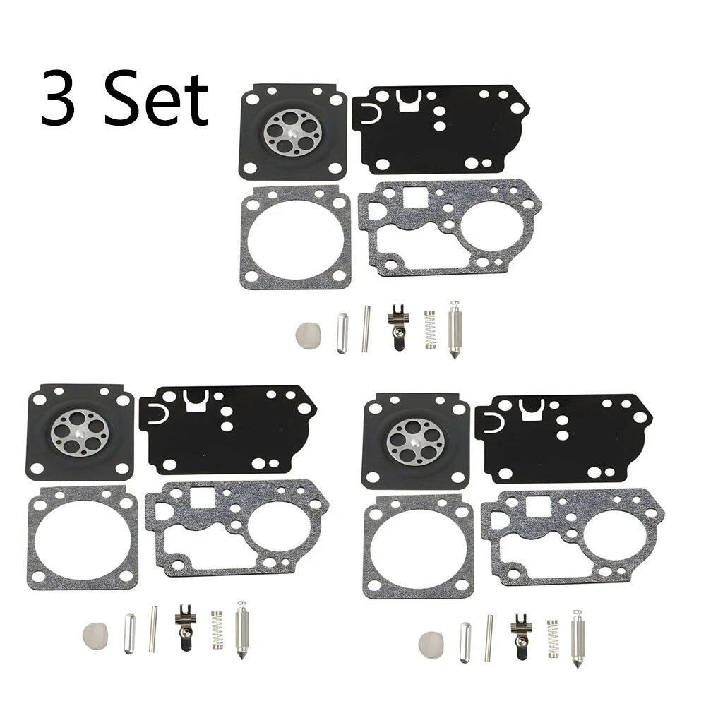 3X Carburetor Rebuild Kit for Poulan PP330 PP335 (ZAMA RB-168 C1M-W44)