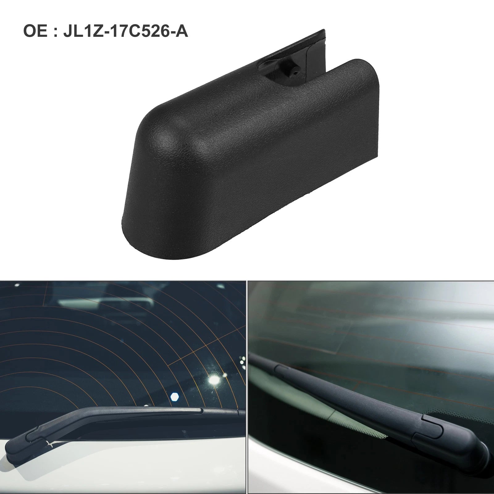 Rear Windshield Wiper Arm Nut Cover Cap Replacement for Ford Expedition (2007–2017)