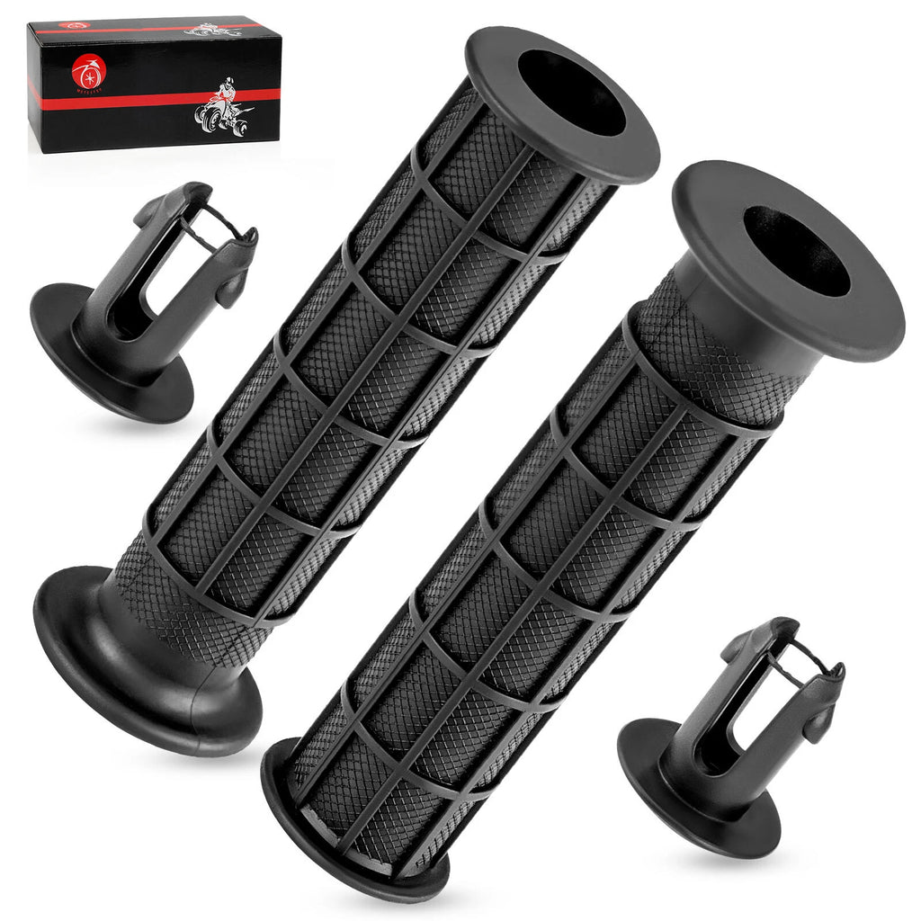Handlebar Grips & End Caps for Honda Recon Rancher Foreman Rubicon Rincon (2007–2024)