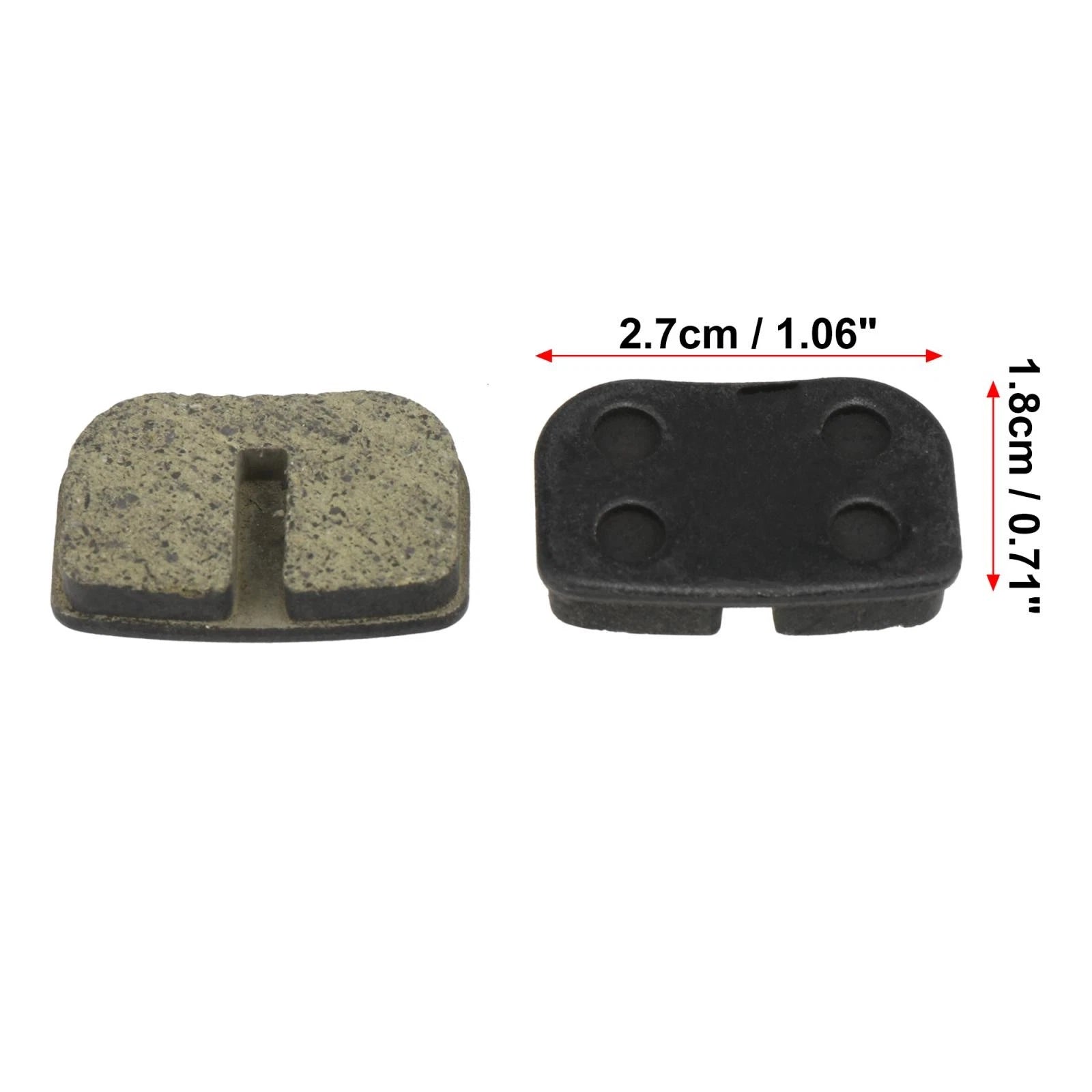 4pcs Disc Brake Caliper Pads Replacement for Motovox MBX10 MBX11 (79cc)