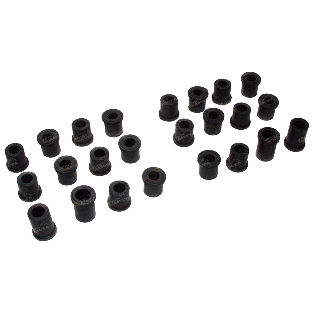 F+R Leaf Spring Shackle Rubber Bush Kit for Hilux LN65 LN85 LN106 (1979–1997)