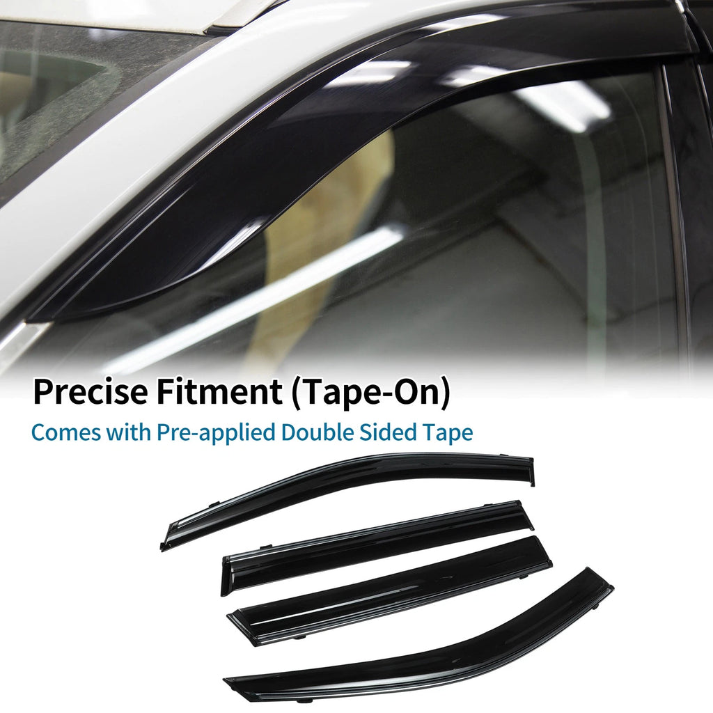 Window Deflectors Side Window Vent Visors Replacement for Subaru Outback (2010–2014)