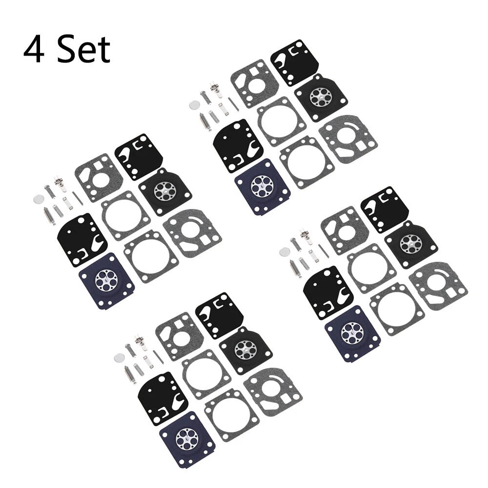 Set of 4 Carburetor Diaphragm Kit for ZAMA RB-29 RB29 C1U (Model)