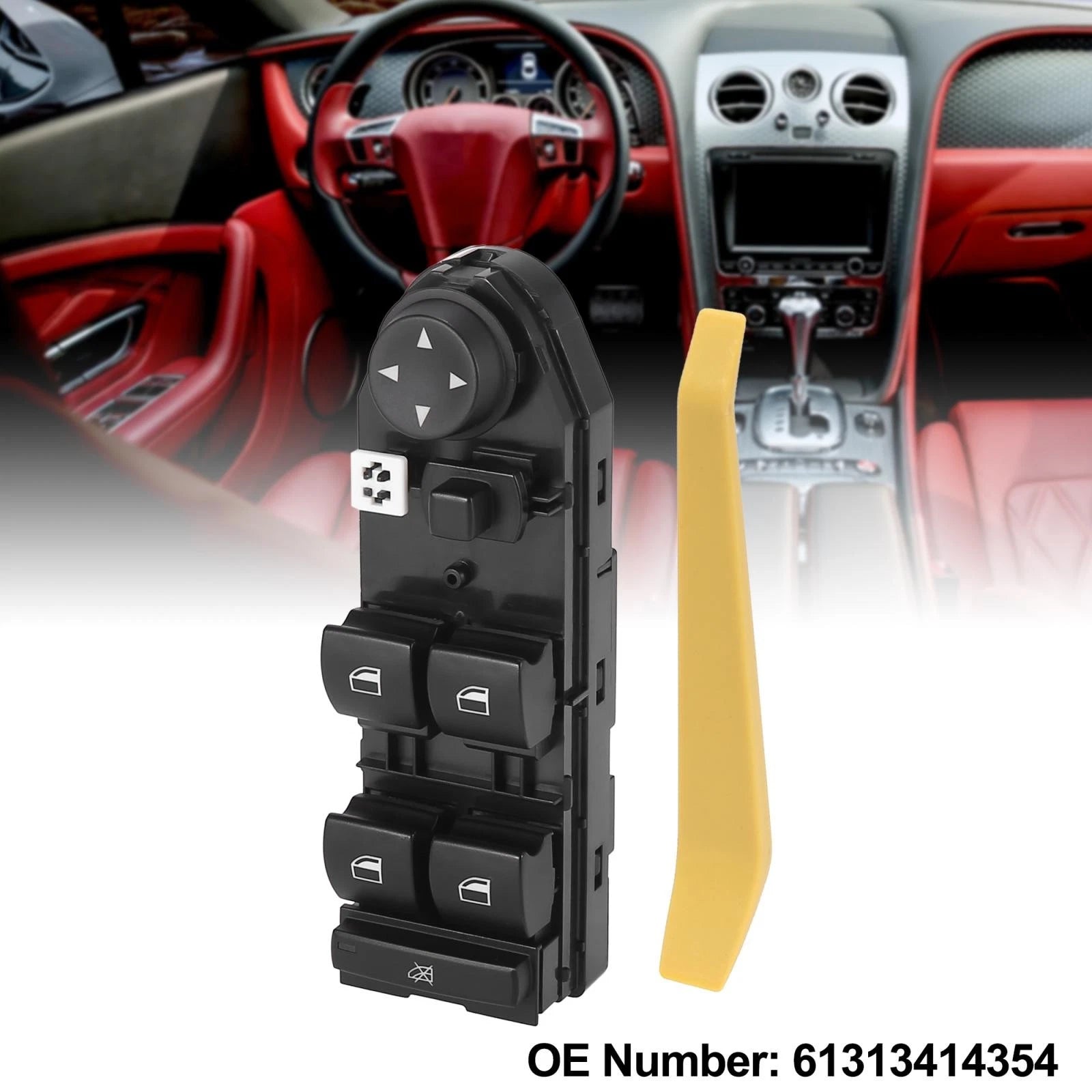 Power Window Master Switch Driver Side Replacement for BMW X3 (2005–2010)