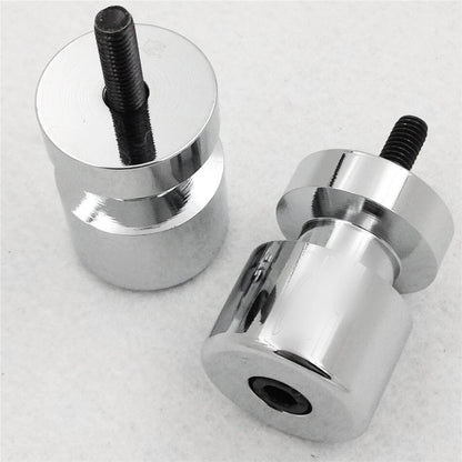 Chrome Swingarm Spools 6mm for Yamaha R1 YZF-R1/FZ-1 (1998–2015)