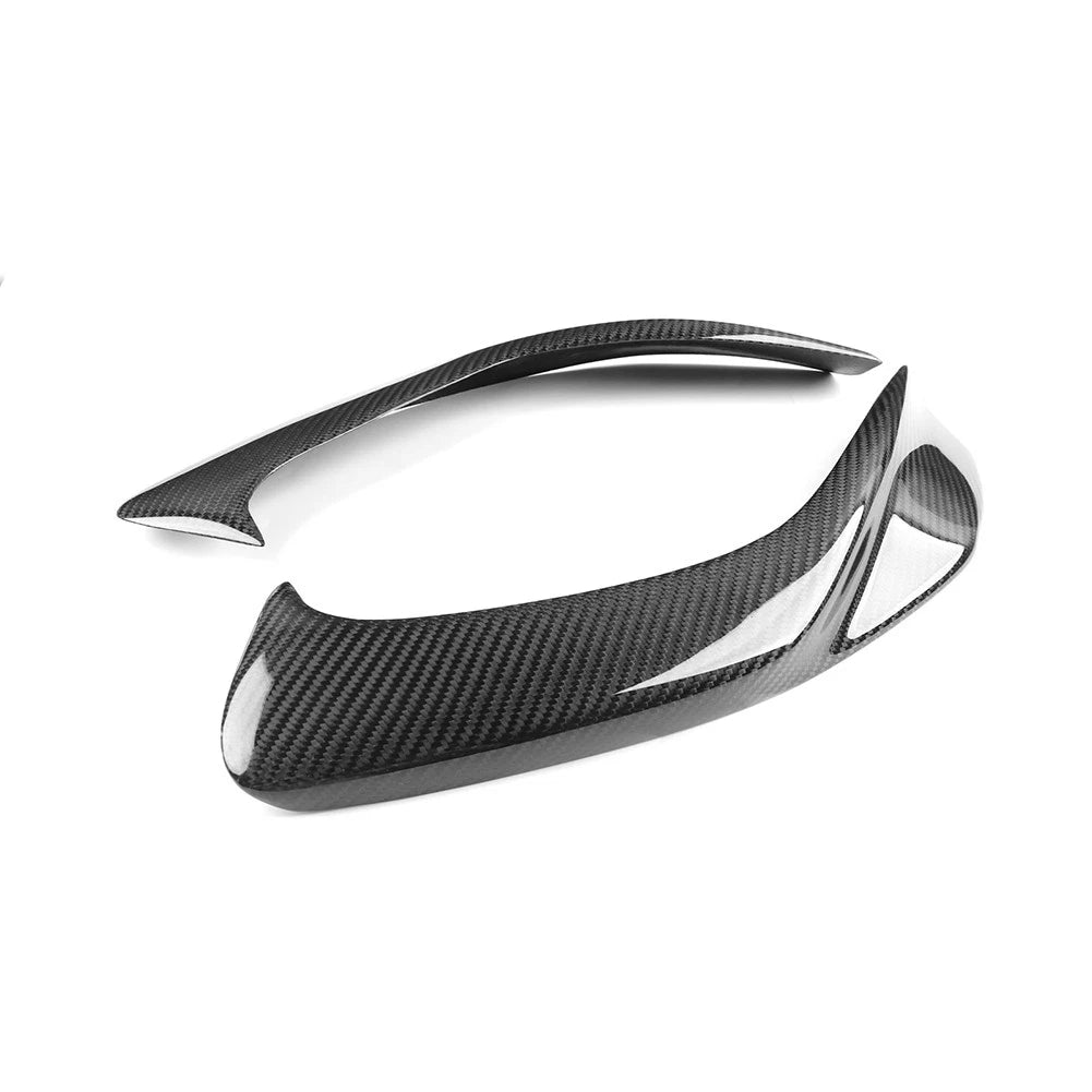 Carbon Fiber Headlight Eyelid Trim for Honda Prelude (1997–2001)