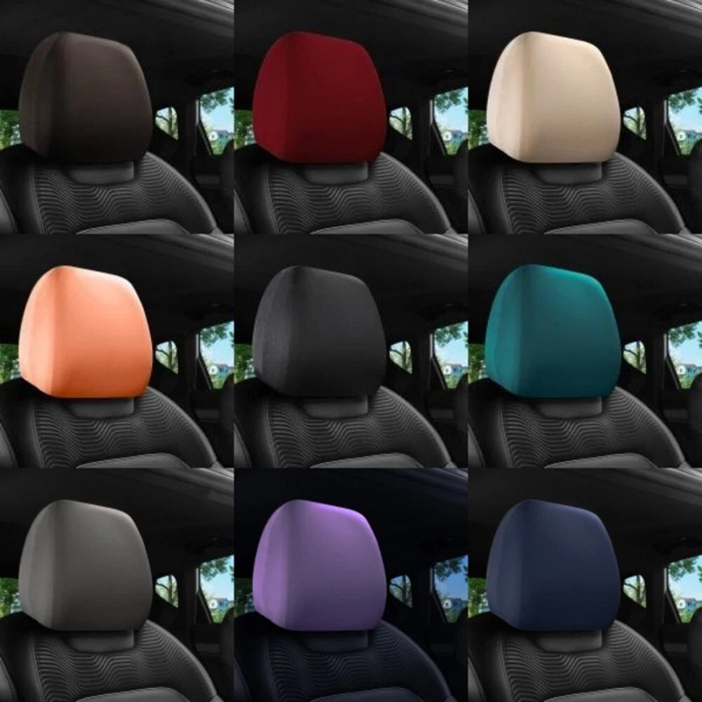 Headrest Cover for Universal Car Truck SUV (Fits All Models)