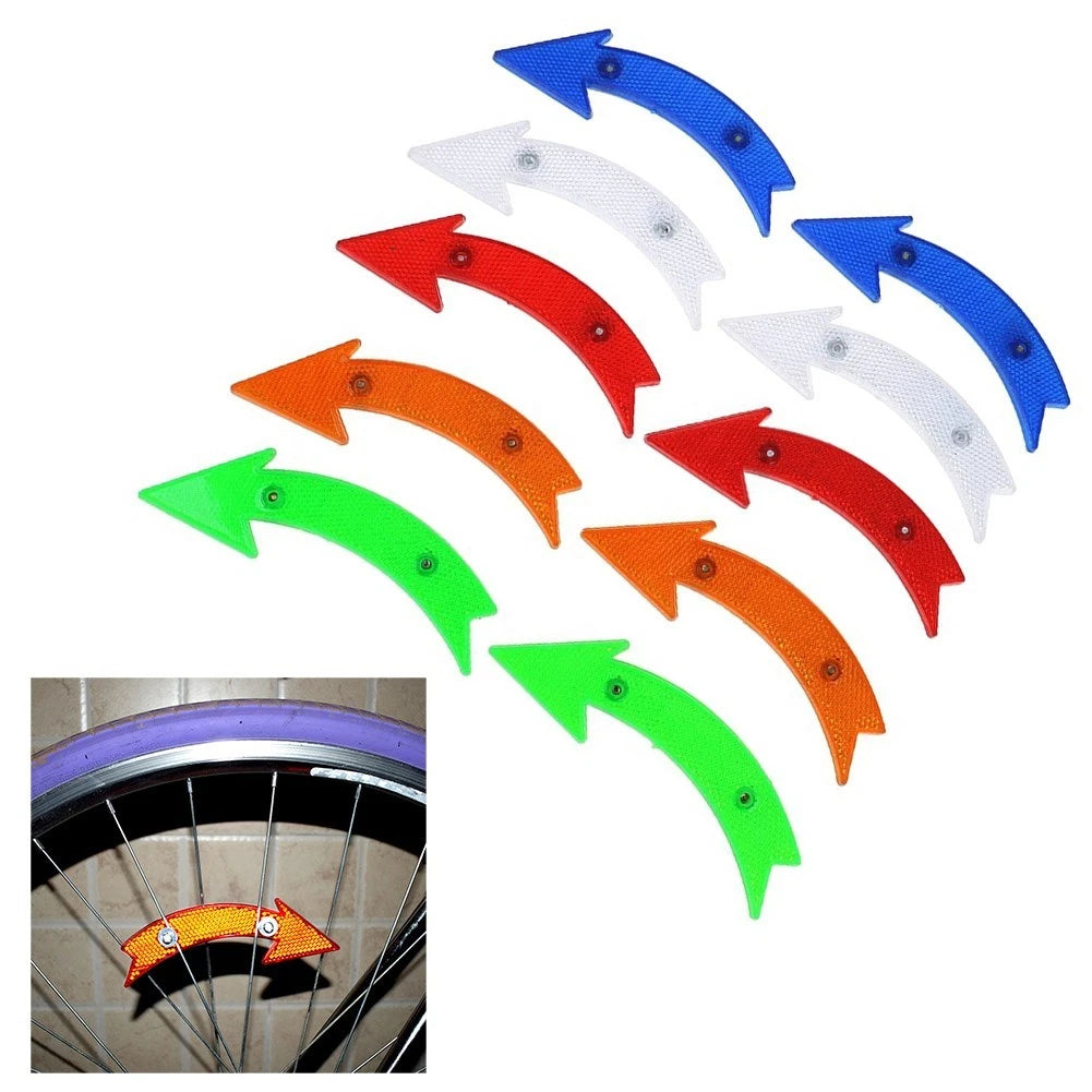 Bike Reflectors for Bicycle Accessories (Universal Fit)