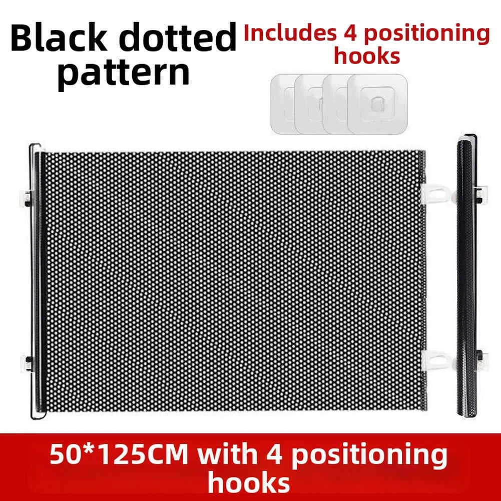 Retractable Pet Fence for Indoor Rooms & Balconies (Dogs, Cats)
