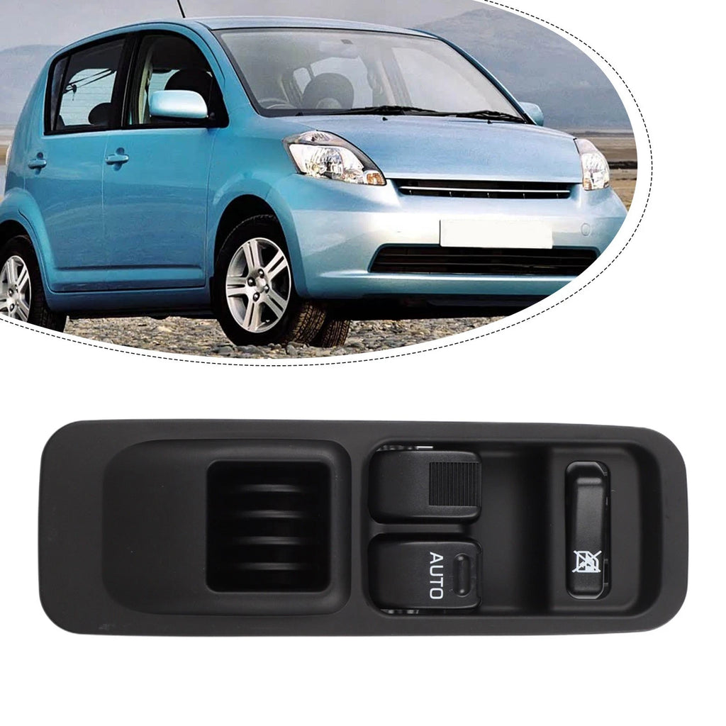 Power Window Control for Daihatsu Sirion (2005–2010) - Black ABS
