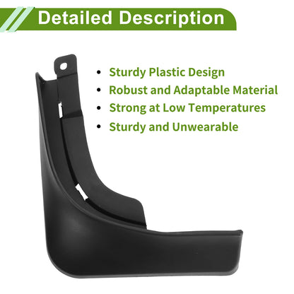 Set of 4 Mud Flaps Splash Guards for Maserati Levante (2018–2023)