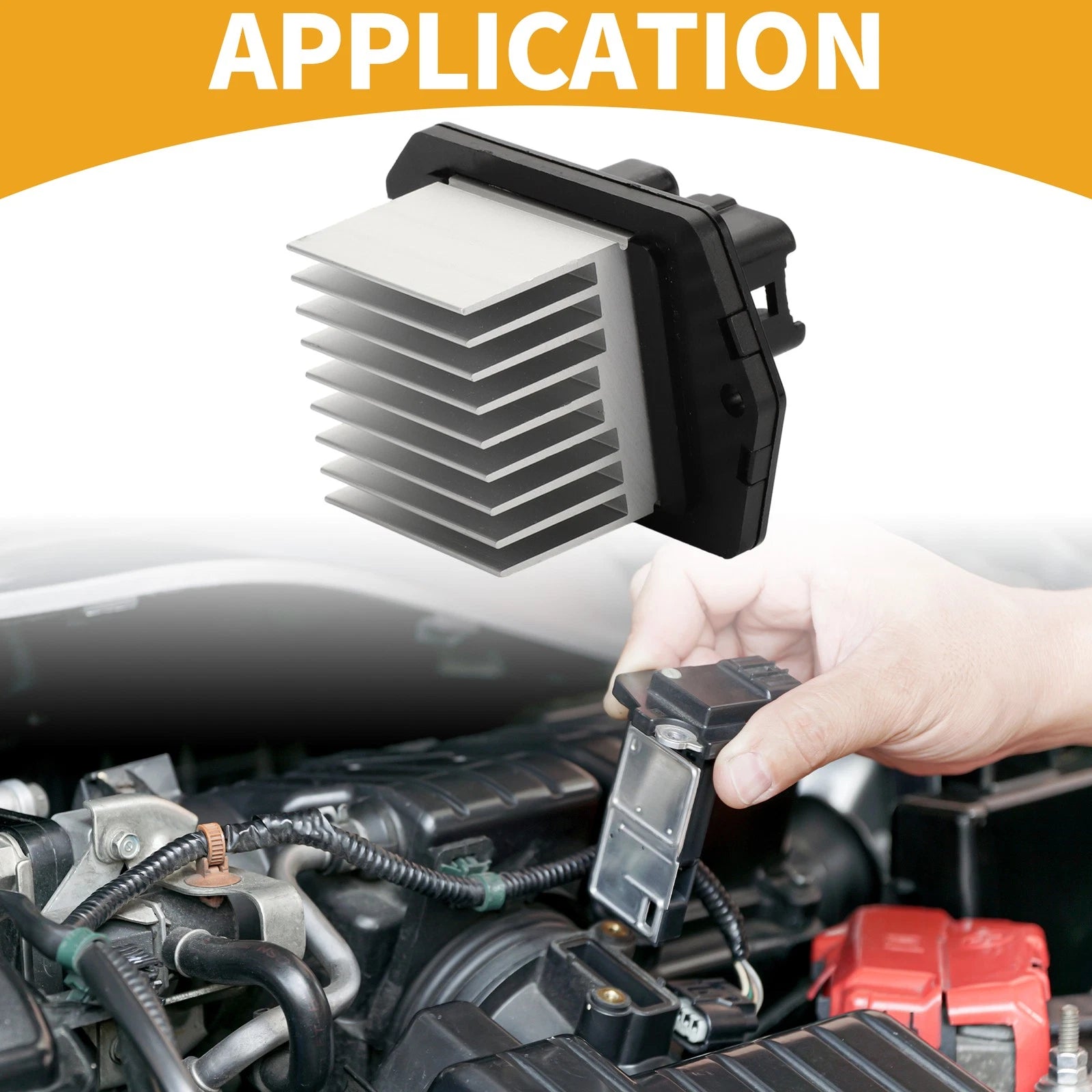 HVAC Blower Motor Resistor Replacement for Honda HR-V (2016–2020)