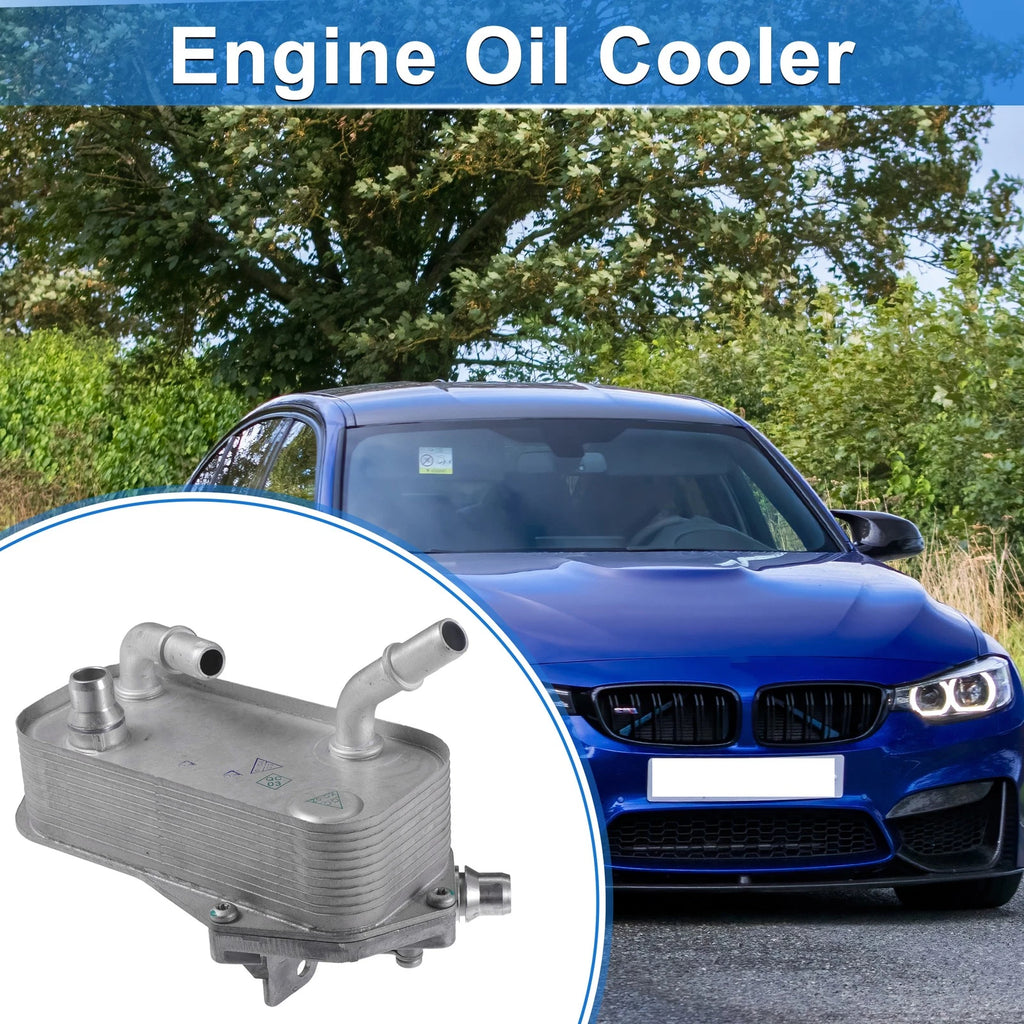 Engine Oil Cooler Replacement for BMW 335d E90 E91 (2005–2012)