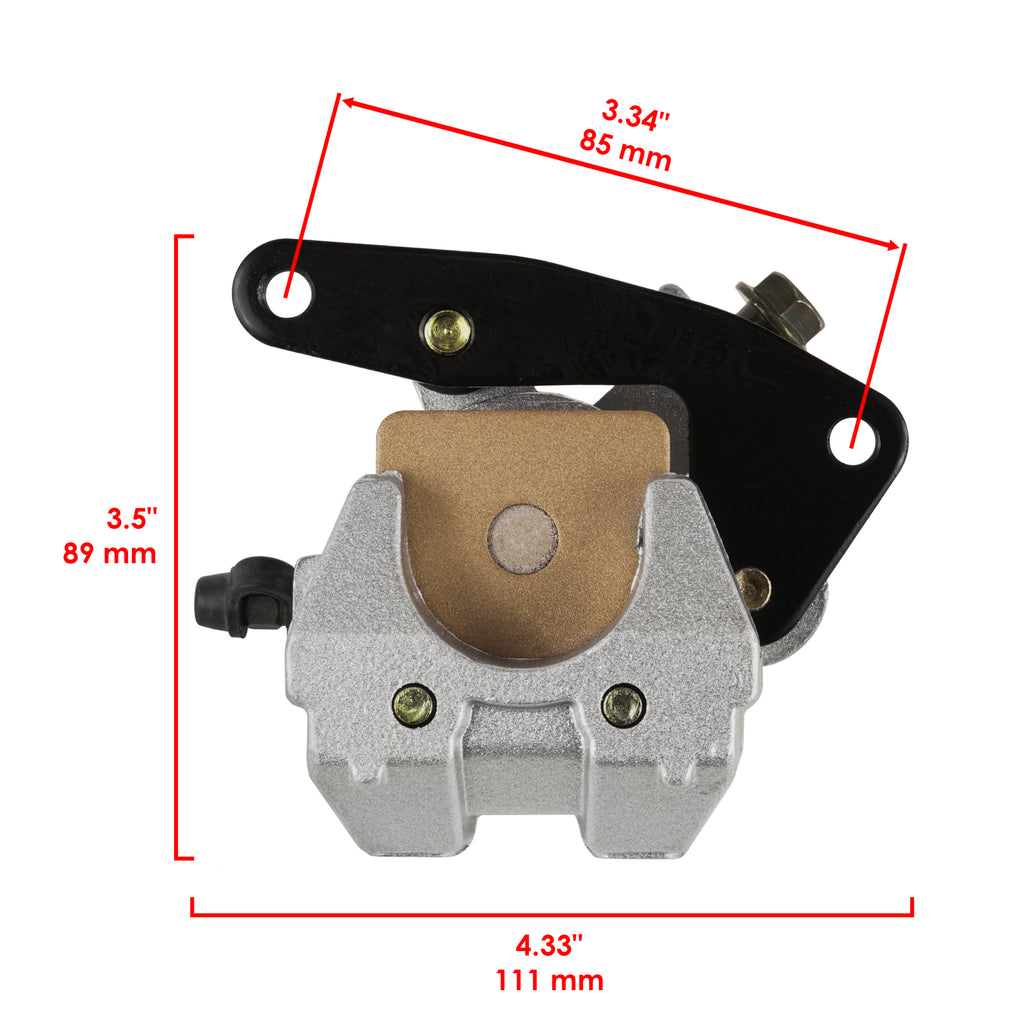 Front Brake Disc Caliper Replacement for Honda Sportrax 300 TRX300EX 1993–2008 Left