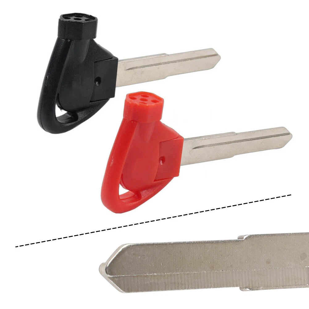 2X Ignition Key Blank Shell Case Uncut Blade for Yamaha Motorbike Scooter