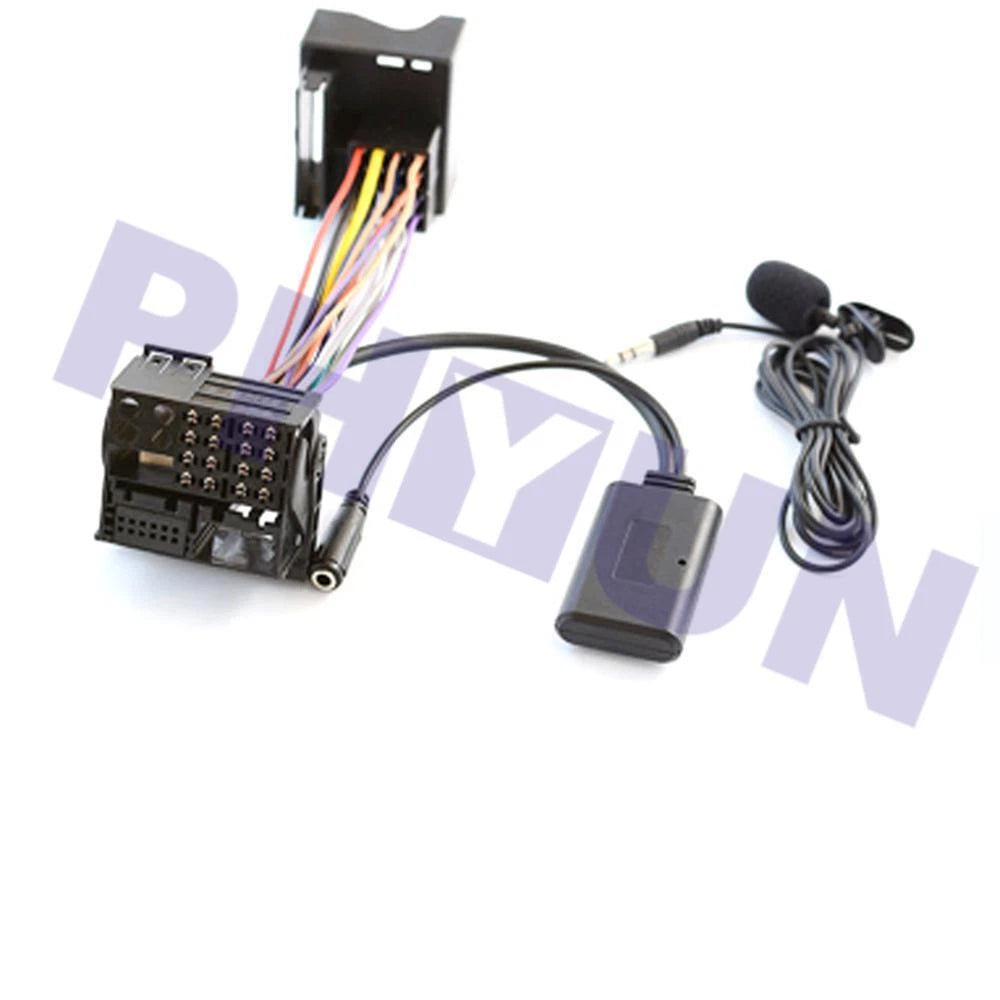 Aux Bluetooth Adapter + Microphone Cable for BMW X5 X3 Z4 (E39 E53 E83 E85 E86)
