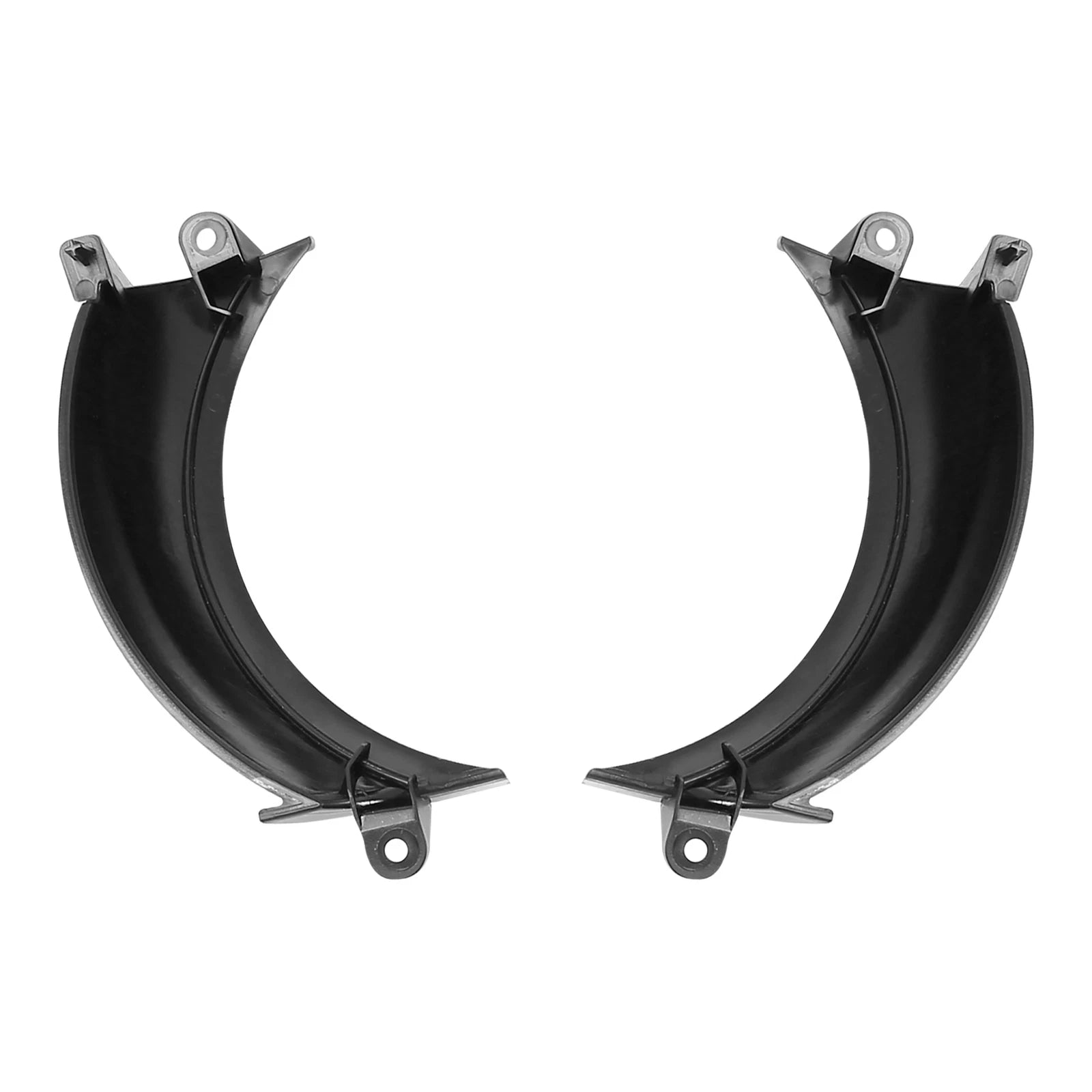 Black Front Headlight Fairing Vents for Harley Road Glide (2015–2024)