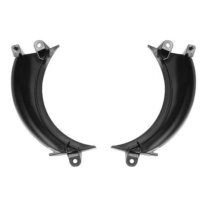 Black Front Headlight Fairing Vents for Harley Road Glide (2015–2024)