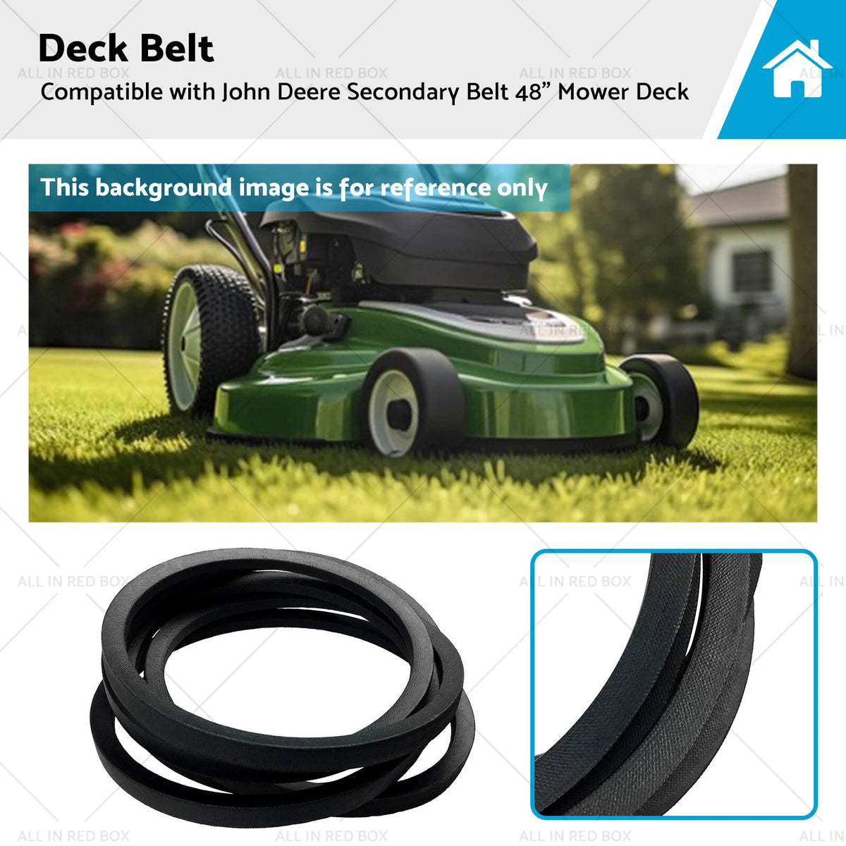 Deck Belt for John Deere Mower Deck 48" (M95875)