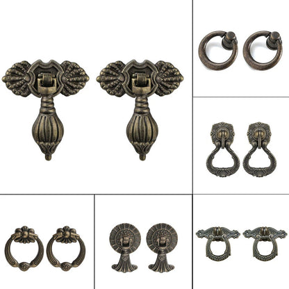 2/5/10Pcs Furniture Drawer Door Pull Handle Closet Cabinet Knob Hardware Decor