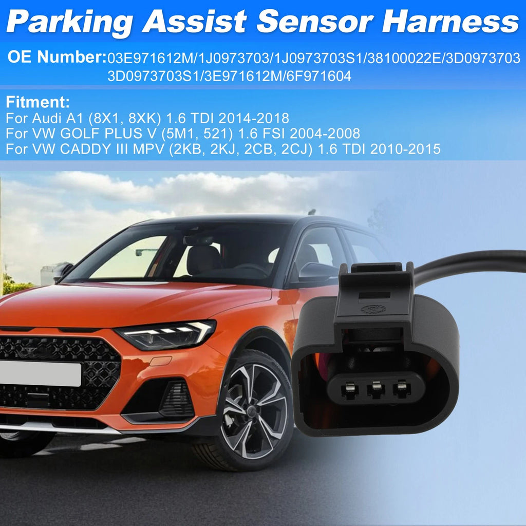Sensor Wiring Harness for Audi A1 (8X1, 8XK) 2014–2018 03E971612M